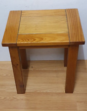 Vintage Small  solid wood square table, used for sale  Shipping to South Africa