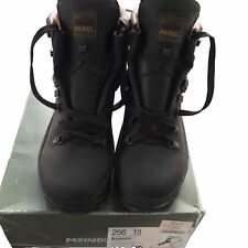 MEINDL BORNEO CLASSIC LEATHER HILL WALKING BOOTS SIZE 9.5 UK Mens Dark Brown for sale  Shipping to South Africa