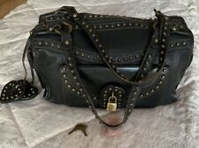 Genuine LUELLA Bartley Joni Black Studded Leather Shoulder Bag for sale  Shipping to South Africa