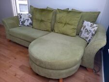 DFS 3 seater chaise sofa and matching cuddle chair, used for sale  BENFLEET