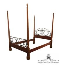 queen bed wood iron frame for sale  Harrisonville