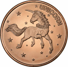 Copper round unicorn for sale  Shipping to Ireland