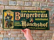 Kulmbacher bürgerbräu antike gebraucht kaufen  Deutschland