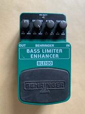 Behringer Bass Limiter Enhancer BLE100 Pedal, used for sale  Shipping to South Africa