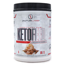 Purus Labs KetoFeed Carb Free Protein, Keto Diet Meal Replacement with MCTs 15sv for sale  Shipping to South Africa