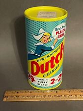 VINTAGE NEW IMPROVED DUTCH CLEANSER W/ PUREX BLEACH PLASTIC ENDS NOS ADVERTISING for sale  Shipping to South Africa