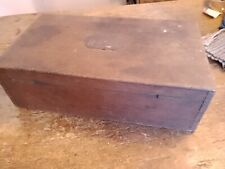 Vintage wooden box for sale  TIVERTON