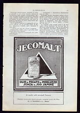 Jecomalt olio fegato usato  Cirie
