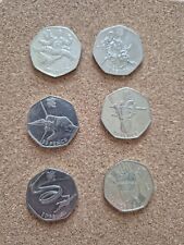 Olympic 50p coins.taekwando for sale  DURHAM