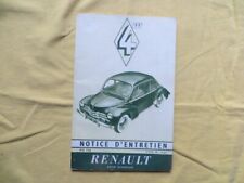 Renault 4cv entretien d'occasion  Saint-Laurent-de-la-Cabrerisse