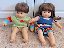 Muñeca bebé gemela Pleasant Company/American Girl - morena niña y niño segunda mano  Embacar hacia Argentina
