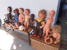 Lot poupées anciennes d'occasion  Rousset