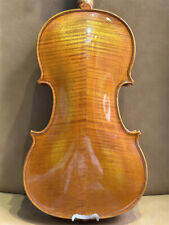 Violino profissional feito à mão tamanho 4/4 duas peças atrás com belo vídeo sonoro comprar usado  Enviando para Brazil