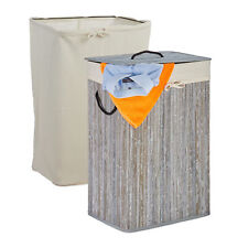 Bamboo laundry basket for sale  Shipping to Ireland