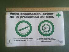 Autocollant sticker pharmacien d'occasion  Angers-