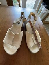 Hotter beige sandals for sale  LANCING