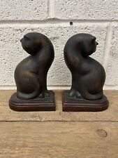 Pair bronze effect for sale  CAMBORNE