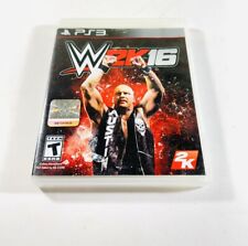 WWE 2K16 (Sony PlayStation 3, 2015) PS3 solo estuche y disco ML261 segunda mano  Embacar hacia Mexico