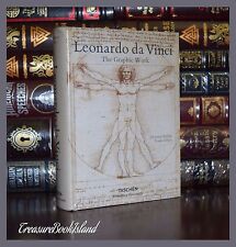 The Graphic Work of Leonardo da Vinci Art Paintings New Deluxe capa dura comprar usado  Enviando para Brazil
