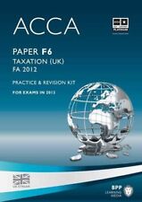 Acca taxation fa2012 for sale  UK