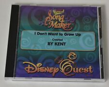 Disney Quest Song Maker I DON'T WANT TO GROW UP Rádio Disney CD Parque Temático comprar usado  Enviando para Brazil