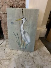 Heron painting cycled for sale  SWANSCOMBE