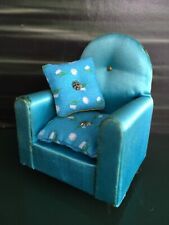 Dolls House Miniature 16th Scale Lounge Furniture Vintage Chair Lundby Scale for sale  BOLTON