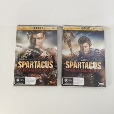 DVD Spartacus Temporada Segunda e Três Sem Cortes 2 e 3 2009 Ação Região 4 comprar usado  Enviando para Brazil