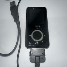 SanDisk Sansa E260 czarny ultracienki cyfrowy odtwarzacz MP3 4 GB bardzo czysty na sprzedaż  Wysyłka do Poland