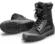 Bota de Lona Tática Masculina Exército Externo Combate Caminhadas Caça SWAT Bota de Trabalho Sapato comprar usado  Enviando para Brazil