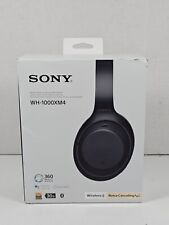 Fones de ouvido Bluetooth sem fio Sony WH-1000XM4 cancelamento de ruído - Preto comprar usado  Enviando para Brazil