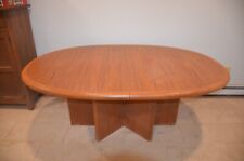 danish oval table dining teak for sale  Upton