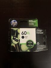 Cartucho de tinta preta genuíno HP 60XL lacrado caixa aberta comprar usado  Enviando para Brazil