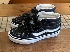Zapato Vans Sk8-Mid Reissue V - Jóvenes Niños/Niñas EE. UU. Talla 1.5 Negro/Blanco Verdadero, usado segunda mano  Embacar hacia Argentina