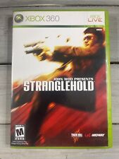 John Woo Presents: Stranglehold (Microsoft Xbox 360, 2007) completo, probado segunda mano  Embacar hacia Argentina