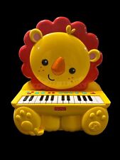 Piano león niño pequeño Fisher Price 32 teclas teclado sonidos musicales de animales segunda mano  Embacar hacia Argentina