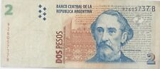 Billete argentino 1997 2 pesos argentinos antiguos (pre-moneda) pesos sudamericanos segunda mano  Embacar hacia Argentina