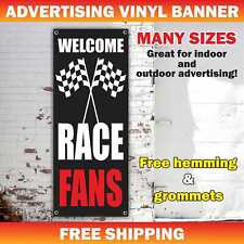 Welcome race fans for sale  USA