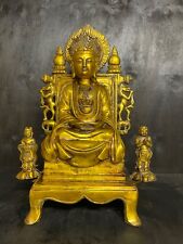 Bronze buddha vergoldet gebraucht kaufen  Wassenberg