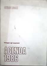 0597 agenda 1986 usato  Frascati
