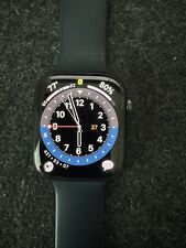 Apple Smart Watch Series 8 - Aço inoxidável GPS + GSM celular 45mm excelente comprar usado  Enviando para Brazil