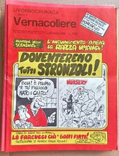 il Vernacoliere dicembre 1986 "diventeremo tutti stronzoli" usato  Novara
