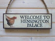 Chicken sign hensington for sale  WISBECH