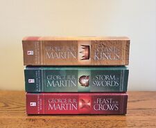 Usado, Lote de livros Game of Thrones por George R.R. Brochura Martin Books 2-5  comprar usado  Enviando para Brazil