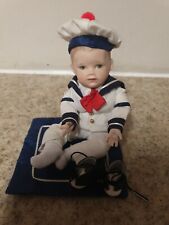 Vintage Porcelain Doll Yolanda 'a Picture Perfect Babies Collection Sailor . for sale  Shipping to South Africa