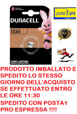 Duracell cr1220 batteria usato  Aversa