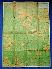 Thüringen 1954 wanderkarte gebraucht kaufen  Woltersdorf