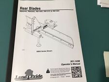 Operator manual landpride for sale  Elizabethtown