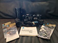 WORKING Minolta Maxxum 7000 Camera & 5000 35mm Film Camera Bundle w/ Lenses for sale  Shipping to South Africa