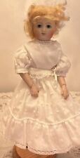 Repro Porcelain Antique Doll - Handmade  - Jointed Body - Clothes Exquisite!! for sale  Shipping to South Africa